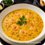 8. Rejesuppe – karrysauce